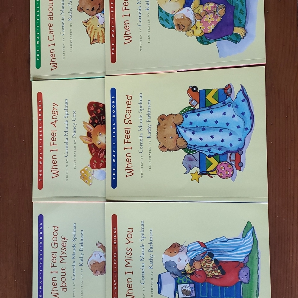 Set of 6- The Way I Feel Books